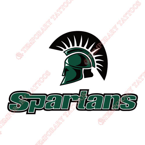 USC Upstate Spartans Customize Temporary Tattoos Stickers NO.6726